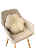 NNESN Floral Harmony Beige Decorative Pillow - Modern Polyester Design