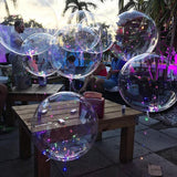 10pcs Transparent Bobo Bubble Balloons 18in