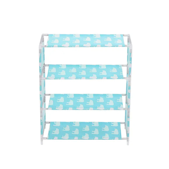 NNETM Simplify your life with this Non-Woven Dustproof Shoe Rack