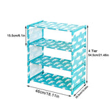 NNETM Simplify your life with this Non-Woven Dustproof Shoe Rack