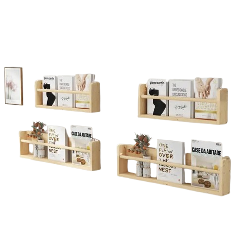 NNETM Delightful home for your childs favorite tales - this Wooden Bookshelf