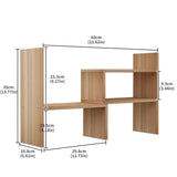 Experience the Allure of a Natural Wooden Bookcase