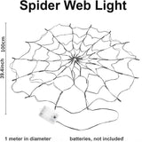 NNETM Spiderweb Glow: Warm LED Decor
