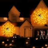 NNETM Spiderweb Glow: Warm LED Decor