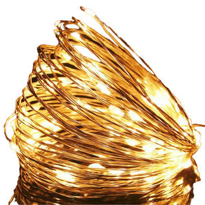 NNETM Twinkling Tidings: Copper Wire LED String Lights for a Merry Christmas
