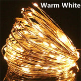NNETM Twinkling Tidings: Copper Wire LED String Lights for a Merry Christmas