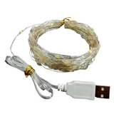 NNETM Twinkling Tidings: Copper Wire LED String Lights for a Merry Christmas