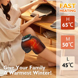 NNETM Cordless Knee & Shoulder Massager with Soothing Heat Therapy