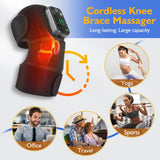 NNETM Cordless Knee & Shoulder Massager with Soothing Heat Therapy