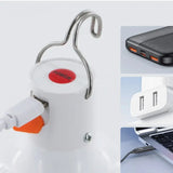 NNETM 60W Rechargeable LED Lamp Bulb - Perfect for Camping