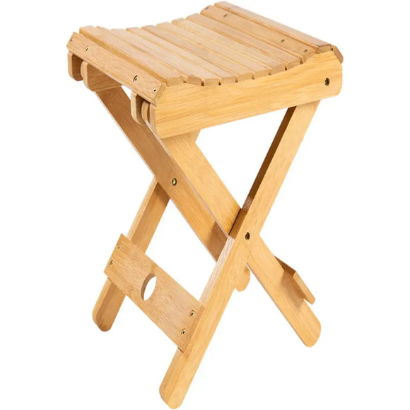 NNETM Step Up the Eco-Friendly Way with Our Bamboo Folding Bench