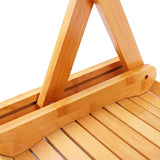 NNETM Step Up the Eco-Friendly Way with Our Bamboo Folding Bench