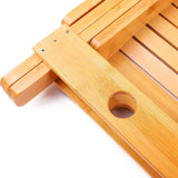 NNETM Step Up the Eco-Friendly Way with Our Bamboo Folding Bench