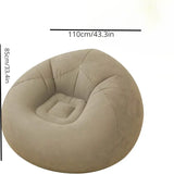 NNETM Relax in style with the ultimate comfort of a Beanless Inflatable Chair Air Sofa
