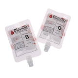 10-Pcs Vampire Blood Drink Pouches 150ml PVC Drinking Bags