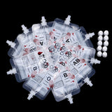 10-Pcs Vampire Blood Drink Pouches 150ml PVC Drinking Bags