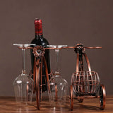 NNETM European-Style Vintage Carriage Wine Rack