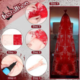 NNETM Chilling Halloween Decor: Bloody Body Bag Extravaganza
