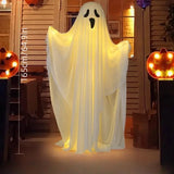 NNETM Ghoulish Glow: Battery-Operated Halloween Ghost Decor