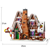 NNEOBA Santa Claus Gingerbread House Building Blocks
