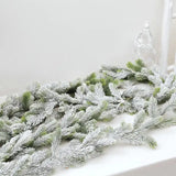 NNETM Winter Wonderland: Snow-Flocked Artificial Christmas Trees