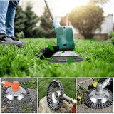 NNETM Steel Wire Grass Trimmer Head for Lawn Mower