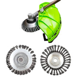 NNETM Steel Wire Grass Trimmer Head for Lawn Mower