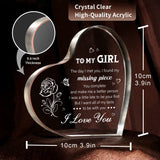 NNETM Heart-Shaped Acrylic Keepsake