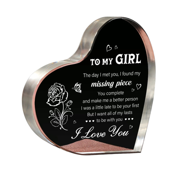 NNETM Heart-Shaped Acrylic Keepsake