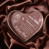 NNETM Heart-Shaped Acrylic Keepsake