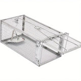 NNETM Humane Rat Trap - Metal Chipmunk and Rodent Trap (1pc)