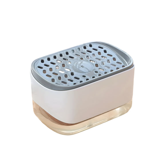 NNETM 2-in-1 Kitchen Soap Dispenser with Sponge