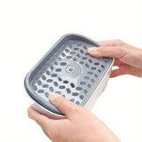 NNETM 2-in-1 Kitchen Soap Dispenser with Sponge