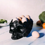 NNETM Skull Head Egg Holder - Resin Decoration