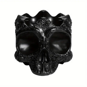 NNETM Skull Head Egg Holder - Resin Decoration
