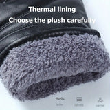 NNETM Winter Warm USB Heated Gloves - Touch Screen, Waterproof, Black