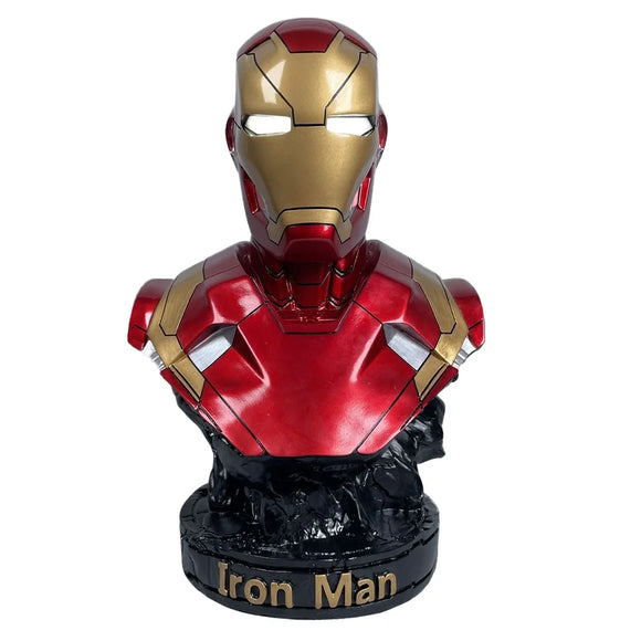 NNEOBA Iron Man Bust Anime Figure Statue