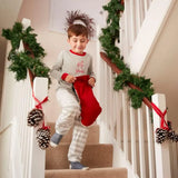 NNEOBA Christmas Greenery Tinsel Garland for Tree & Decor