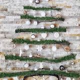 NNEOBA Christmas Greenery Tinsel Garland for Tree & Decor