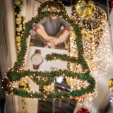 NNEOBA Christmas Greenery Tinsel Garland for Tree & Decor
