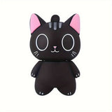 64GB Cute Black Cartoon Cat USB 2.0 Flash Drive
