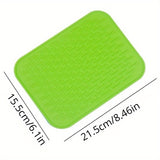 NNETM Silicone Round Mat Non-Slip Coaster (2 pcs)