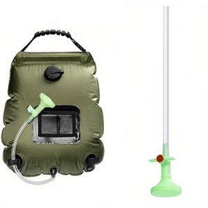 NNETM Portable Solar Heated Camping Shower Bag (5 Gallon)