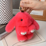 NNETM Imitation Rabbit Plush Keychain Pendant for Bags