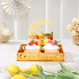 NNETM Elegant Crescent Moon & Star Acrylic Tray