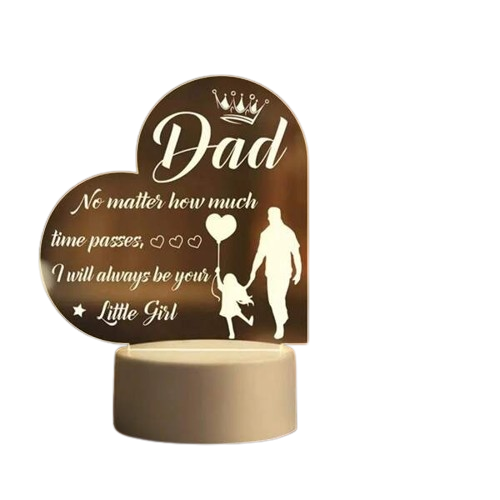 NNESN 3D Night Light Trio - Perfect Dad's Gift