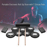 NNETM Foldable USB Electronic Drum Set with Pads