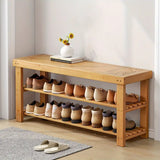 NNETM Stylish Entryway Storage Solution - Shoe Bench