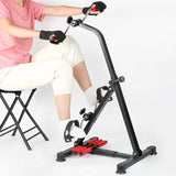 NNETM Sturdy Metal Pedal Exercise Bike - Low-Impact Rehabilitation Equipment