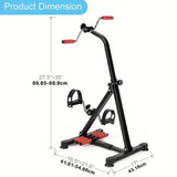 NNETM Sturdy Metal Pedal Exercise Bike - Low-Impact Rehabilitation Equipment